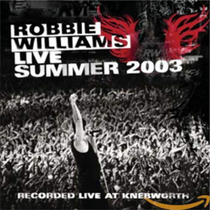 Robbie Williams - Live summer 2003 in the group Minishops / Robbie Williams at Bengans Skivbutik AB (4082304)