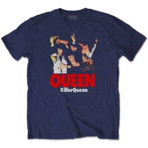 Queen - Queen Unisex Tee . Killer Queen i gruppen Minishops / Queen hos Bengans Skivbutik AB (4085140r)