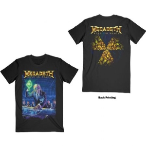 Megadeth - Unisex Tee: Rust In Peace 30th Anniversary (Back Print) i gruppen CDON - Exporterade Artiklar_Manuellt / T-shirts_CDON_Exporterade hos Bengans Skivbutik AB (4085564r)
