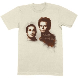 Simon & Garfunkel - Simon & Garfunkel Uisex Tee : Faces (XL) i gruppen ÖVRIGT / -Start Tshirt hos Bengans Skivbutik AB (4086517)