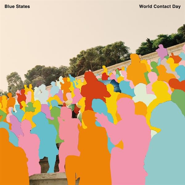 Blue States - World Contact Day i gruppen VINYL / Pop hos Bengans Skivbutik AB (4090323)