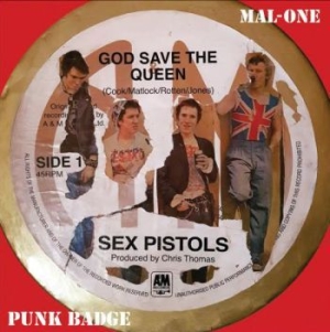 Mal - One - Punk Badge i gruppen VI TIPSAR / Record Store Day / RSD-21 hos Bengans Skivbutik AB (4091119)