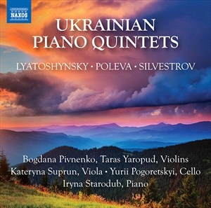 Lyatoshynsky Boris Poleva Victor - Ukrainian Piano Quintets i gruppen Externt_Lager / Naxoslager hos Bengans Skivbutik AB (4095208)