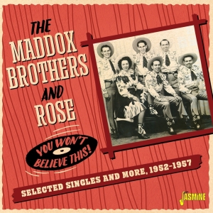 The & Rose Maddox Brothers - You Won't Believe This! i gruppen CD / Country hos Bengans Skivbutik AB (4095841)