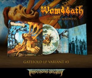 Wombbath - Tales Of Madness (Splatter Vinyl Lp i gruppen VINYL / Hårdrock/ Heavy metal hos Bengans Skivbutik AB (4095867)