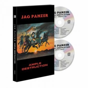 Jag Panzer - Ample Destruction (2 Cd Book) i gruppen CD / Hårdrock/ Heavy metal hos Bengans Skivbutik AB (4095885)