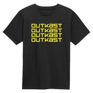 Outkast - Outkast Unisex Tee : Logo Repeat i gruppen CDON - Exporterade Artiklar_Manuellt / T-shirts_CDON_Exporterade hos Bengans Skivbutik AB (4097052r)