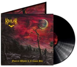 Krolok - Funeral Winds & Crimson Sky (Black i gruppen VINYL / Hårdrock/ Heavy metal hos Bengans Skivbutik AB (4097480)
