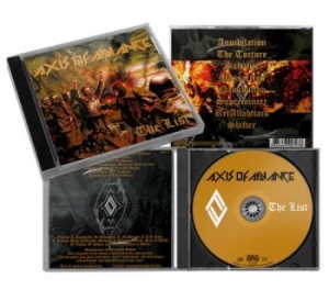 Axis Of Advance - List The i gruppen CD / Hårdrock/ Heavy metal hos Bengans Skivbutik AB (4097508)