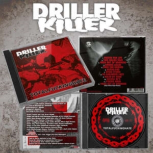 Driller Killer - Total Fucking Hate i gruppen CD / Pop-Rock,Svensk Musik hos Bengans Skivbutik AB (4097520)