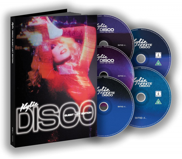 Kylie Minogue - Disco: Guest List Edition (3CD+DVD+Bluray Boxset) i gruppen CD / Pop hos Bengans Skivbutik AB (4097536)