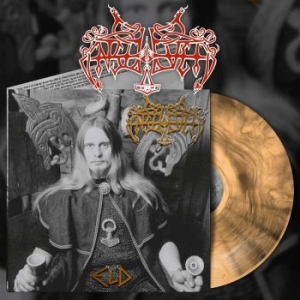 Enslaved - Eld (2 Lp Gold/Black Marbled Vinyl) i gruppen VINYL / Hårdrock/ Heavy metal hos Bengans Skivbutik AB (4101851)