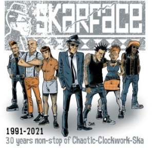 Skarface - 30 Years Non-Stop Of Chaotic Clockw i gruppen VINYL / Rock hos Bengans Skivbutik AB (4101857)