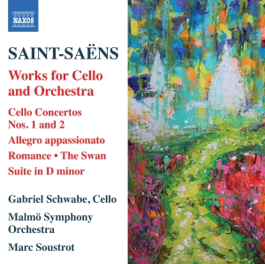 Saint-Saëns Camille - Works For Cello And Orchestra i gruppen Externt_Lager / Naxoslager hos Bengans Skivbutik AB (4101866)