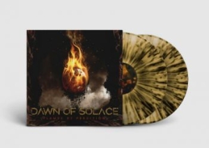 Dawn Of Solace - Flames Of Perdition (Black/Gold Vin i gruppen VINYL / Hårdrock hos Bengans Skivbutik AB (4105924)