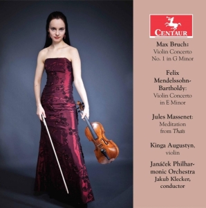 Augustyn Kinga - Bruch, Mendelssohn & Massenet: Violin Wo i gruppen CD / Klassiskt,Övrigt hos Bengans Skivbutik AB (4109490)