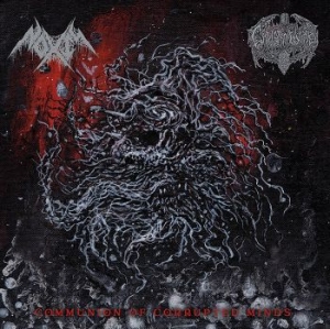 Noxis & Cavern Womb - Communion Of Corrupted Minds i gruppen CD / Hårdrock/ Heavy metal hos Bengans Skivbutik AB (4110542)