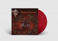Mortal Sin - Mayhemic Destruction (Red Marbled V i gruppen VINYL / Hårdrock hos Bengans Skivbutik AB (4110578)
