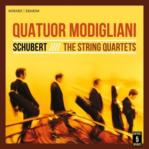 Quatuor Modigliani - Schubert: The String Quartets i gruppen CD / Klassiskt,Övrigt hos Bengans Skivbutik AB (4110715)