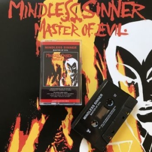 Mindless Sinner - Master Of Evil (Mc) i gruppen Hårdrock/ Heavy metal hos Bengans Skivbutik AB (4111920)