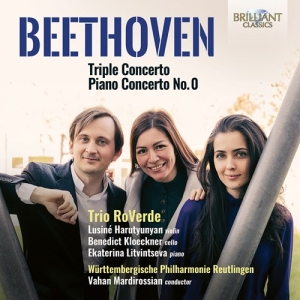 Beethoven Ludwig Van - Triple Concerto In C, Op. 56 And Pi i gruppen Externt_Lager / Naxoslager hos Bengans Skivbutik AB (4112894)
