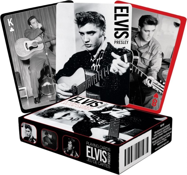 Presley Elvis - Playing Cards (6.5 Cm X 1.75 Cm X 9 i gruppen VI TIPSAR / Fredagsreleaser / 2026-06-19 hos Bengans Skivbutik AB (4113956)