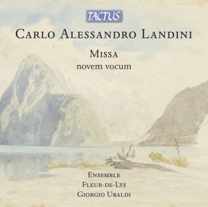 Landini Carlo Alessandro - Missa Novem Vocum i gruppen Externt_Lager / Naxoslager hos Bengans Skivbutik AB (4114284)