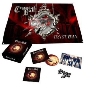Crystal Ball - Crysteria (Ltd Boxset) i gruppen CD / Hårdrock/ Heavy metal hos Bengans Skivbutik AB (4114904)