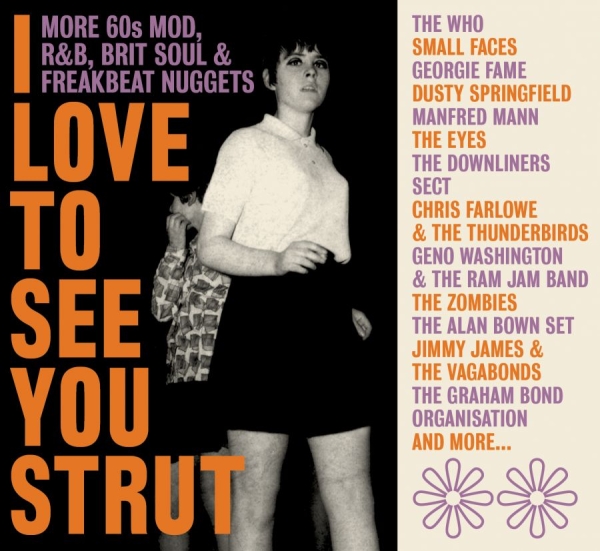 Various Artists - I Love To See You Strut - More '60S i gruppen CD / Toppsäljare hos Bengans Skivbutik AB (4115206)