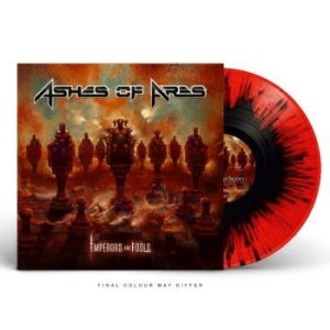 Ashes Of Ares - Emperors And Fools (Red/Black Splat i gruppen VINYL / Hårdrock/ Heavy metal hos Bengans Skivbutik AB (4115240)