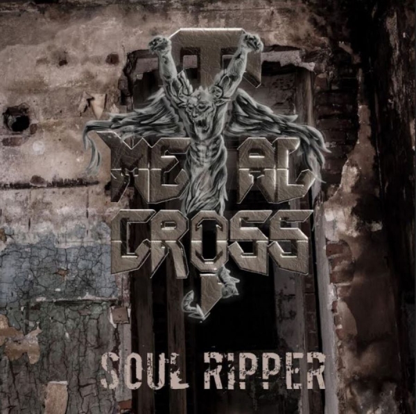 Metal Cross - Soul Ripper (Orange & Black) i gruppen VINYL / Toppsäljare hos Bengans Skivbutik AB (4115650)