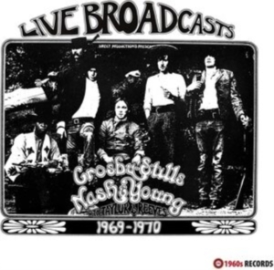 Crosby Stills Nash And Young - Live On Tv 1970 i gruppen VINYL / Pop-Rock hos Bengans Skivbutik AB (4116114)
