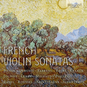 Rhene Emmanuel Baton Claude Debuss - French Violin Sonatas (7Cd) i gruppen Externt_Lager / Naxoslager hos Bengans Skivbutik AB (4117049)