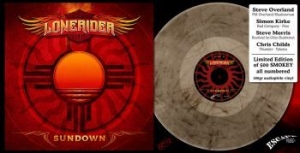 Lonerider - Sundown (Smokey Vinyl Lp) i gruppen VINYL / Hårdrock hos Bengans Skivbutik AB (4117548)