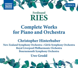 Ries Ferdinand - Complete Works For Piano & Orchestr i gruppen Externt_Lager / Naxoslager hos Bengans Skivbutik AB (4117555)