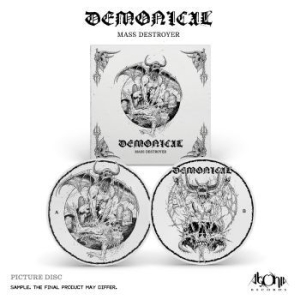 Demonical - Mass Destroyer (Picture Vinyl Lp) i gruppen VINYL / Hårdrock/ Heavy metal hos Bengans Skivbutik AB (4118421)