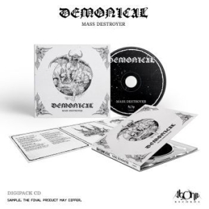 Demonical - Mass Destroyer (Digipack) i gruppen CD / Hårdrock/ Heavy metal hos Bengans Skivbutik AB (4118438)