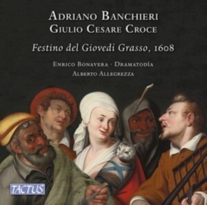 Banchieri Adriano Croce Giulio C - Il Festino Del Giovedì Grasso i gruppen Externt_Lager / Naxoslager hos Bengans Skivbutik AB (4118980)