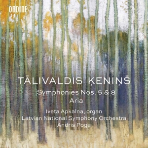 Kenins Talivaldis - Symphonies Nos. 5 & 8 And Aria Per i gruppen Externt_Lager / Naxoslager hos Bengans Skivbutik AB (4118992)