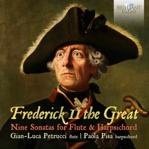 Frederick Ii The Great - Nine Sonatas For Flute & Harpsichor i gruppen Externt_Lager / Naxoslager hos Bengans Skivbutik AB (4119056)