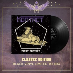 Kontact - First Contact (Black Vinyl Lp) i gruppen VINYL / Hårdrock hos Bengans Skivbutik AB (4119191)