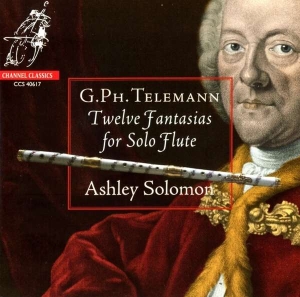 Telemann G P - Twelve Fantasias For Solo Flute i gruppen Externt_Lager / Naxoslager hos Bengans Skivbutik AB (4120308)
