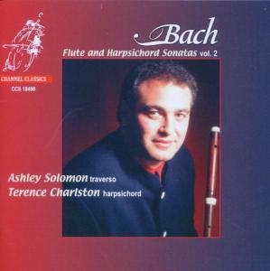 Bach J S - Flute And Harpsichord Sonatas Vol. i gruppen Externt_Lager / Naxoslager hos Bengans Skivbutik AB (4120331)