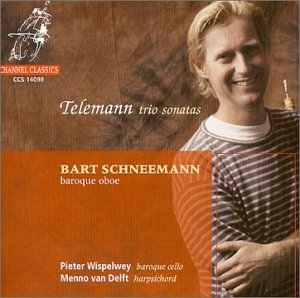 Telemann G P - Trio Sonatas i gruppen Externt_Lager / Naxoslager hos Bengans Skivbutik AB (4120362)