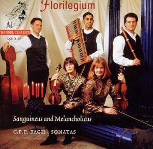 Bach Cpe - Sanguineus & Melancholicus i gruppen CD / Klassiskt hos Bengans Skivbutik AB (4121190)
