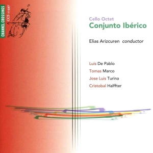 Various - Cello Octet Conjunto Ibérico i gruppen Externt_Lager / Naxoslager hos Bengans Skivbutik AB (4121192)