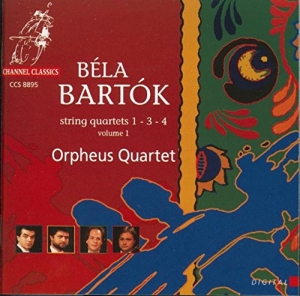 Bartók Béla - String Quartets 1, 3 & 4 i gruppen Externt_Lager / Naxoslager hos Bengans Skivbutik AB (4121220)