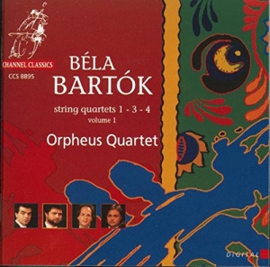 Bartók Béla - String Quartets 1, 3 & 4 i gruppen Externt_Lager / Naxoslager hos Bengans Skivbutik AB (4121220)