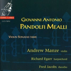 Giovanni Antonio Pandolfi Mealli - Violin Sonatas i gruppen Externt_Lager / Naxoslager hos Bengans Skivbutik AB (4121221)