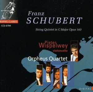 Schubert Franz - String Quintet In C Major, Op. 163 i gruppen Externt_Lager / Naxoslager hos Bengans Skivbutik AB (4121230)